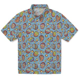 Easter Eggs Pattern Hawaiian Shirt