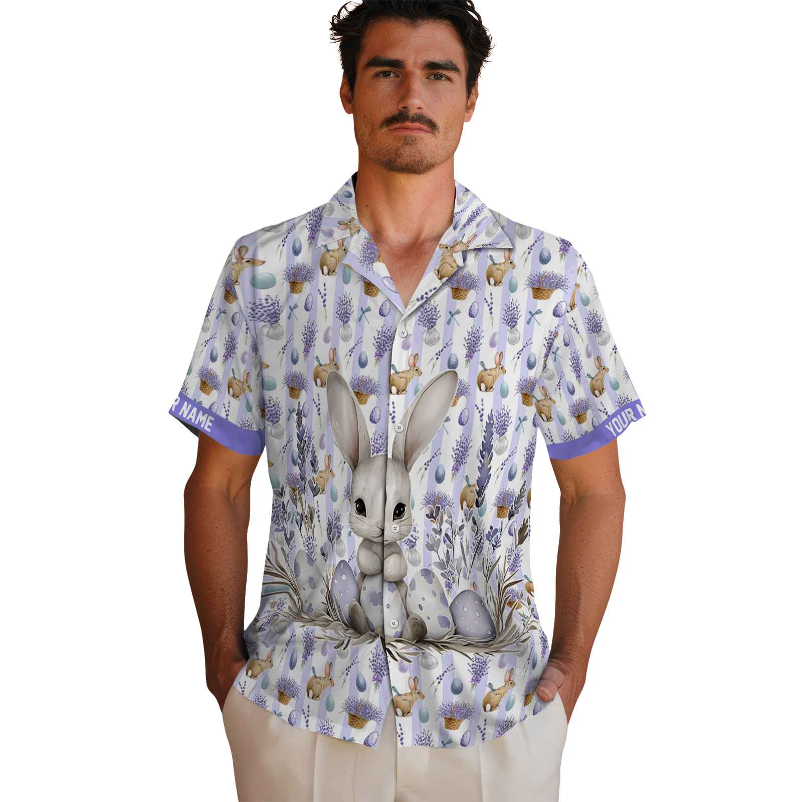 lavender-bunny-custom-hawaiian-shirt-fashion-forward